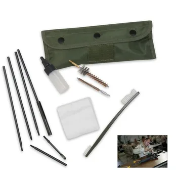 M16 og AR-15 Felt Cleaning Kit til Alle M16 og AR-15 Varianter/Mil-Spec Kvalitet med Oliven Grønne Taske-Pistol Rengøring Sæt