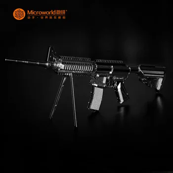 M4A8 Karabin model DIY laserskæring puslespil model 3D Nano metal Puslespil Legetøj for voksne Gave med gratis forsendelse