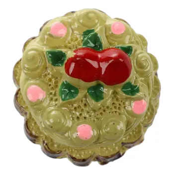 MACH 8 stykker diverse aromatiseret chokolade jordbær kirsebær pie miniature Kage til dukkehus