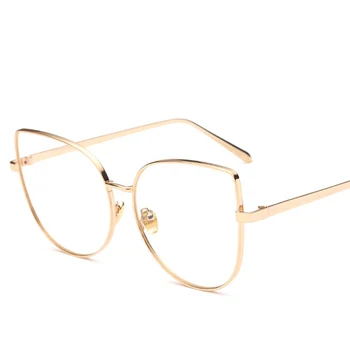 MADELINY Nye Mode-Cat Eye Solbriller Kvinder Brand Designer Reflekterende Belægning Spejl solbriller Kvinder MA283