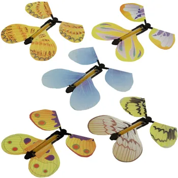 Magiske Rekvisitter PlasticButterfly Flyve Ud Af Butterfly Magisk Vis Puppe Til Sommerfugl af Papir Magiske Rekvisitter legetøj til Børn