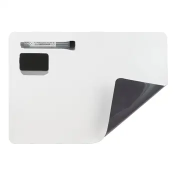Magnetisk Tør Slet Whiteboard køleskabsmagneter opslagstavle Memo Pad Magnetiske Noter med Gratis Pen & Viskelæder For Køleskab 11*17