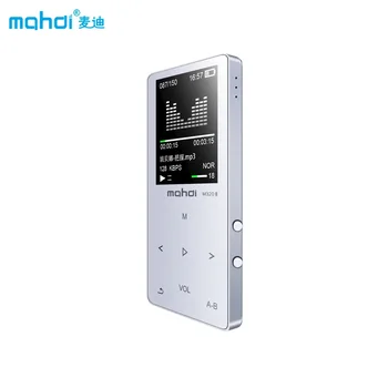 Mahdi MP4-Afspiller Bluetooth Kapacitiv Touch Indbygget Højttaler MP 4-Afspiller Med 1,8