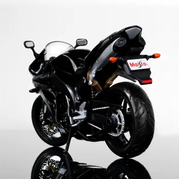 Maisto 1/12 YAMAHA YZF-R1 Trykstøbt Motorcykel Model Sort Farve STREET GLIDE MOTORCYKEL Model Collection Børn Gaver