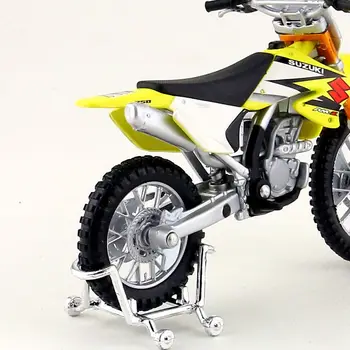 Maisto/1:18-Skalaen/Diecast model motorcykel toy/Suzuki RM-Z250 Supercross Model/Fine Gave eller Legetøj/Colllection/For Børn