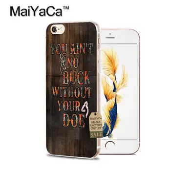 MaiYaCa Farverige camo browning træ Gennemsigtige TPU Soft Cell Phone Beskyttende Cover Til iPhone 4s 5s 6s 7 7plus sag