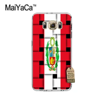 MaiYaCa Peru og de Forenede Arabiske Emiraters flag Mønster Luksus telefon taske til Samsung S3 S4 S5 S6 S6edge S6plus S7 S7edge S8 S8plus