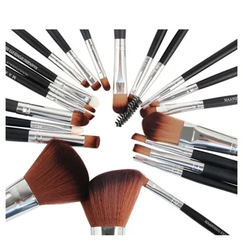 Makeup Kosmetiske Blusher Eyeshadow Powder Foundation Øjenbryn, Læber 22pcs Makeup Børste