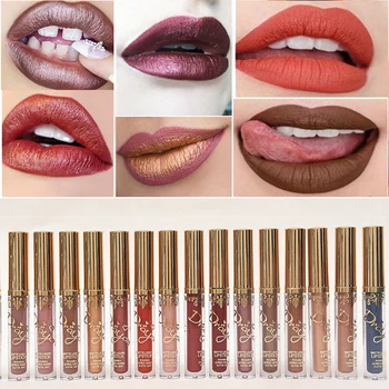 Makeup Vandtætte Matte Liquid Lipstick Fugtighedscreme Glat Lip Stick Langvarig Lip Gloss Kosmetiske Skønhed