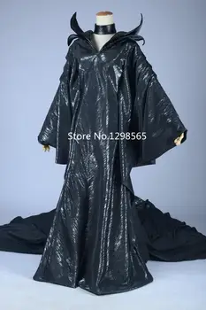 Maleficent horn kostume voksen for kvinder sexede kostumer Maleficent Angelina Jolie cosplay kostume Maleficent hat kjole