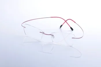 Mand af mode Kvinder Titanium Uindfattede Briller Rammer Ultra-lys Elastisk Optiske Briller titanio gafas synd montura marco EV1356
