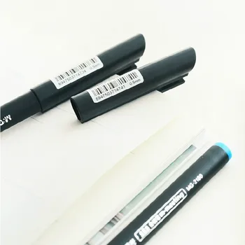 M&G MG-2180 Underskrive Pen 0,5 mm Fin Linje, Pen Sort Rød Blå Fiber Pen Kinesiske Kendte 12 / 24 STK
