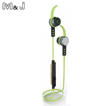M&J Høj Kvalitet Vandtæt Bluetooth Hovedtelefoner Trådløse Magnetiske Stereo-Sport, der Kører I-Øret Øretelefoner Med Mikrofon til telefonen