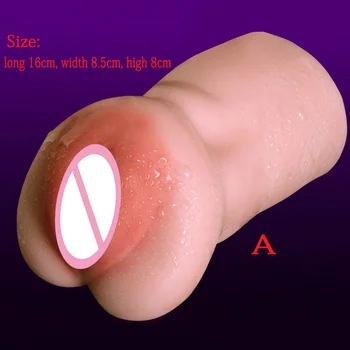 Mandlige Masturbator Super Reel Fornemmelse Realistisk Vagina Pocket Pussy Sex Legetøj Til Mænd Håndsex Kunstig Vagina Blød Sexet Legetøj