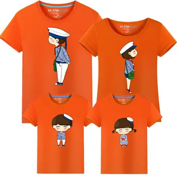 MANHAGU Mor Datter Tøj Familie Ser Mor Og Mig Tøj Kort Mama Eyes T-shirt Tøj Shirt Familie Matchende Tøj