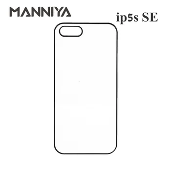 MANNIYA 2D-Sublimation Blank mobiltelefon Case for iphone 5/5s/SE med Aluminium Skær og Tape Gratis Fragt!100pcs/masse