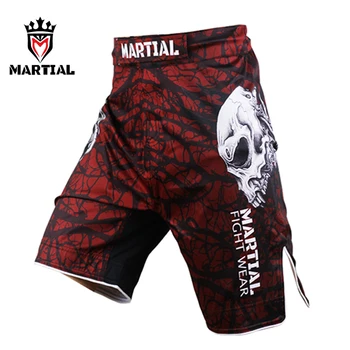 Martial Trænings-og mma shorts til Mænd Crossfit-Boksning, MMa-fight Shorts Kraniet Muay Thai Boxing trunks MMA bukser Bjj board Shorts