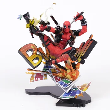 Marvel Deadpool at Bryde Den Fjerde Væg Komplet Figur Model Toy 20cm