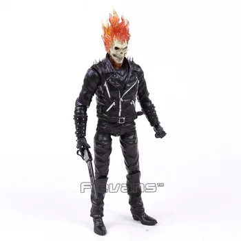 Marvels Ghost Rider Johnny Blaze PVC-Action Figur Collectible Model Toy 23cm
