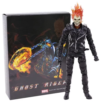 Marvels Ghost Rider Johnny Blaze PVC-Action Figur Collectible Model Toy 23cm