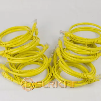 Masse 10-kabler/ 39inch 1M 568B CAT5E UTP RJ45 Ethernet-patchkabel netværkskabel