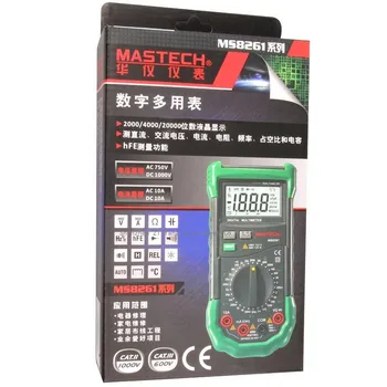 Mastech MS8268 Auto-område område for Digital Multimeter Fuld beskyttelse ac/dc-amperemeter voltmeter ohm Frekvens elektrisk tester diode test