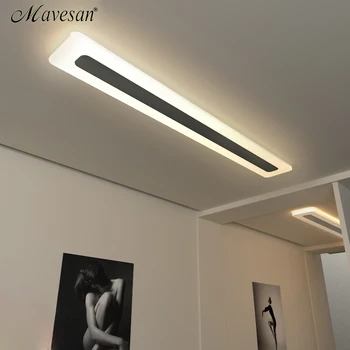 Mavesan Akryl Moderne led-loftsbelysning til stue, soveværelse Plafond hjem Belysning loftslampe homhome kampprogram