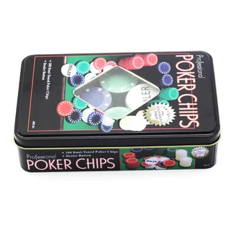 Max 100 Baccarat chips Overenskomstforhandlinger Poker Chips Sæt-Blackjack Med Gaver