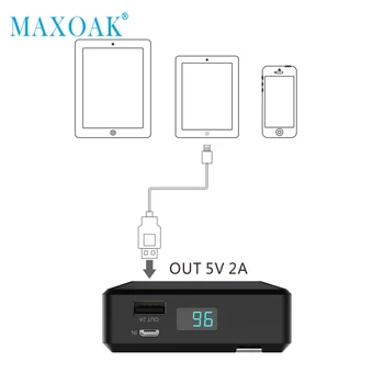 MAXOAK 7800mAh Solar Power Bank Bærbare Håndsving Generator Ekstern Batteri Solar Oplader for din Smartphone GoPro Kamera Tablet