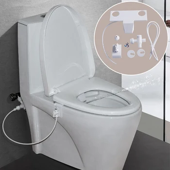 Mayitr Ikke-Elektriske Badeværelse Med Toilet Bidet Vand Spray Sæde Praktiske Toilet Sprøjte Dyse Vedhæftet Fil Hånd Bidet Dele