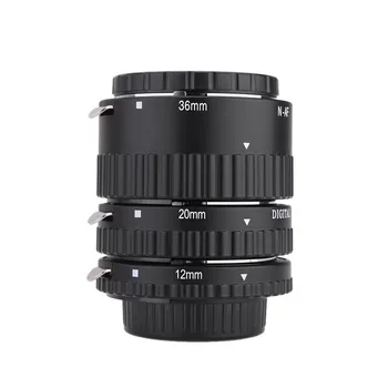 Mcoplus EXT-NP autofokus AF-Makro Extension Tube Ring Lens Adapter til Nikon D7000, D7100 D5300 D800 D750 D600 DSLR-Kamera