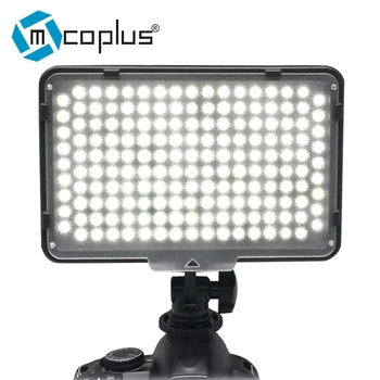 Mcoplus LED-168 LED Video lampe Fotografering Lys til Canon Nikon Panasonic Pentax Olympus & DV-Camcorder Digitalt SLR-Kamera