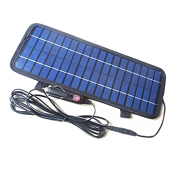 ME3L Nye Ankomst 4.5 W/12Volt Smart Power Solar Panel Batteri Oplader til Bil, Båd, Motorcykel Ny