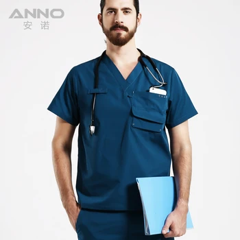 Medicinsk arbejde bære Hospital Læge, Sygeplejerske Kvinde&Mand, Korte ærmer Medicinsk Tøj uniformes hospital kvinder sygeplejerske uniform design