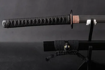 Meget Skarpe Japansk Samurai Sværd, Katana Foldet Stål Hærdet Ler Full Tang Espadas Vintage Dekoration Samurai Cosplay Kniv