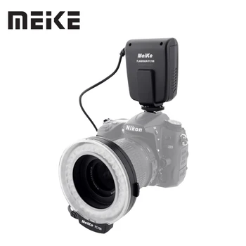 Meike FC-100 Macro Ring Flash/Lys til Canon EOS 600D 50D 60D 650D 700D 70D 6D 450D 7D 550D 5D Mark II III 1100D T5i T4i T3i T3