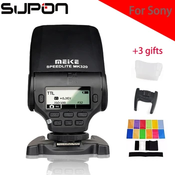 Meike MK320S GN32 TTL Speedlight Compact Flash for Sony A7 A7 II A7S A7R A6000 A5000 NEX-6 NEX-5R NEX-5T NEX-3