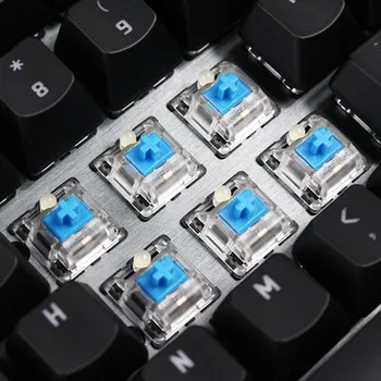 Mekaniske nøgler gateron mx skifte mx grøn brun blå plade monteret mekanisk tastatur nøglen cherry mx-profil skifter klon
