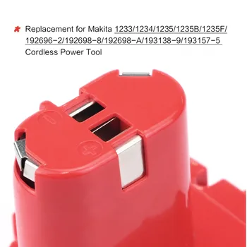 MELASTA Opgradere 12v 3000mAh NIMH Batteri til Makita 1220 PA12 1222 1233S 1233SA 1233SB 1235 1235A 1235B 192598-2