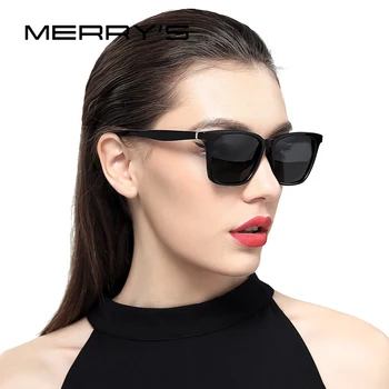 MERRY 'S DESIGN, Mænd/Kvinder, Klassiske Polariserede Solbriller Mode Solbriller med UV-Beskyttelse S'8219