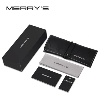 MERRY 'S DESIGN-Mænd Polariseret Square Solbriller Mode Mandlige Brillerne Luftfart Aluminium Ben UV-Beskyttelse S'8250