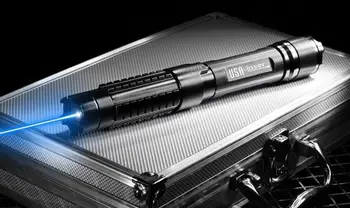 Mest Kraftfulde Brændende Laser Brænder 450nm 500000mw 500W Focusable blå laser pointer brænde papir gratis fragt