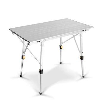 Metal aluminium passer til bærbare folde picnic bord aluminium legering løfte husstand tabel