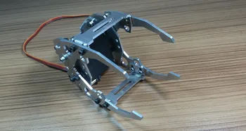 Metal Mekanisk Hånd Robot Paw Arm Robotteknologi Klo for Robot Griber Robotten Mekanisk Klo Kompatibel med M G996-R DIY RC Toy
