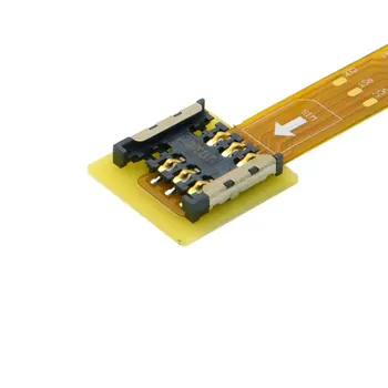 Micro SIM Kort til Nano SIM Kit Mandlige og Kvindelige Udvidelse Bløde Fladskærms FPC Kabel Extender 10cm