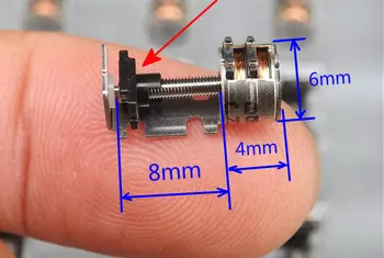Micro stepmotor lille stepper motor tilbehør / kamera tilbehør / micro gravering maskine tilbehør DIY