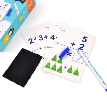 Mideer Tidlig uddannelse flashkort alfanumeriske ord at skrive kognitive kort, slettes gentagne praksis håndskrift legetøj