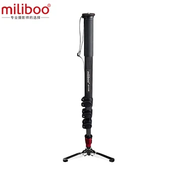 Miliboo MTT705B Bærbare Carbon Fiber Monopod til Professionelle DSLR - / Kamera/ VideoCamcorder Trefod Halv pris af manfrotto