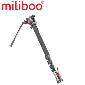 Miliboo MTT705B Bærbare Carbon Fiber Stativ & Monopod til ProfessionalCamera Camcorder/Video/DSLR Stå,Halv Pris af Manfrotto
