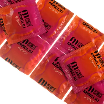MingLiu 10stk Lille Størrelse 49mm Stramme G Spot Stimulere Spike Stiplede Kondom Følsomme Små Kondomer Forsinke Ejakulation